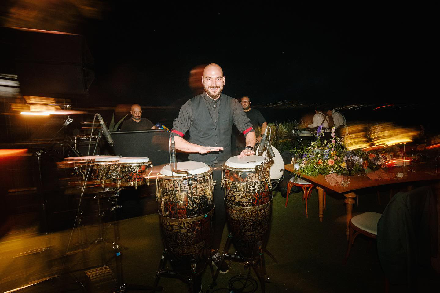 Panagiotis Gkogkomitros performing